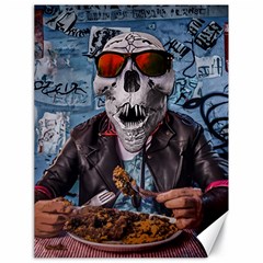 Dine With The Dead Digital Art (ai) Canvas 18  X 24  by dflcprintsclothing