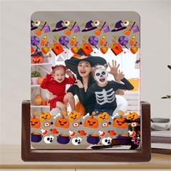 Personalized Photo Halloween Divider Acrylic UV Print 6  Tabletop Frame - Acrylic UV Print 6  Tabletop Frame (U-Shape)