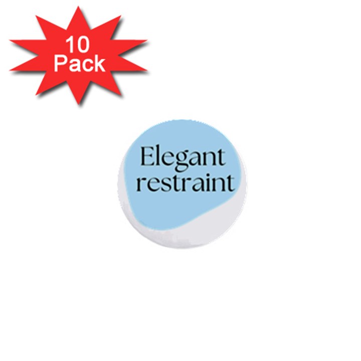 Elegant Restraint 20240825 172511 0000 1  Mini Buttons (10 pack) 