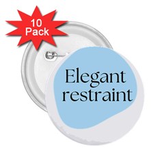 Elegant Restraint 20240825 172511 0000 2 25  Buttons (10 Pack) 