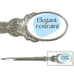 Elegant Restraint 20240825 172511 0000 Letter Opener by deewansh