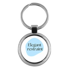 Elegant Restraint 20240825 172511 0000 Key Chain (Round)