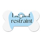 Elegant Restraint 20240825 172511 0000 Dog Tag Bone (Two Sides) Front