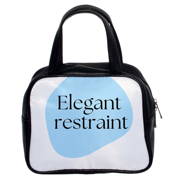 Elegant Restraint 20240825 172511 0000 Classic Handbag (Two Sides)