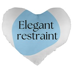 Elegant Restraint 20240825 172511 0000 Large 19  Premium Heart Shape Cushions by deewansh