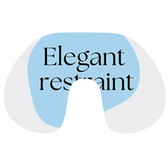 Elegant Restraint 20240825 172511 0000 Travel Neck Pillow by deewansh