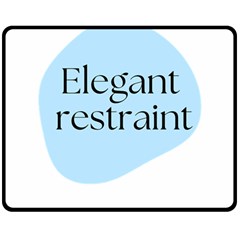 Elegant Restraint 20240825 172511 0000 Two Sides Fleece Blanket (Medium)