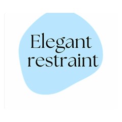 Elegant Restraint 20240825 172511 0000 Two Sides Premium Plush Fleece Blanket (kids Size) by deewansh