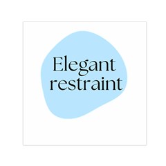 Elegant Restraint 20240825 172511 0000 Square Satin Scarf (30  x 30 )