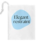 Elegant Restraint 20240825 172511 0000 Drawstring Pouch (5XL) Back