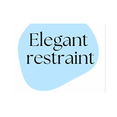 Elegant Restraint 20240825 172511 0000 Premium Plush Fleece Blanket (Mini)