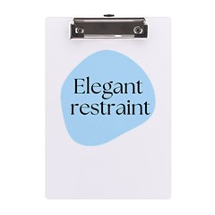 Elegant Restraint 20240825 172511 0000 A5 Acrylic Clipboard