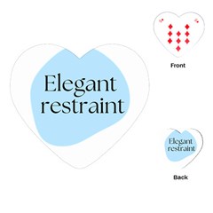 Elegant Restraint 20240825 172511 0000 Playing Cards Single Design (heart) by deewansh