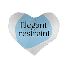 Elegant Restraint 20240825 172511 0000 Standard 16  Premium Heart Shape Cushions by deewansh