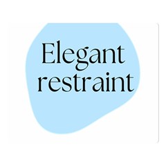 Elegant Restraint 20240825 172511 0000 Premium Plush Fleece Blanket (large)