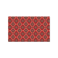 Illustrations Ajrak Abstract Design Pattern Sticker (rectangular) by Apenda