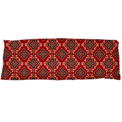 Illustrations Ajrak Abstract Design Pattern Body Pillow Case Dakimakura (two Sides) by Apenda