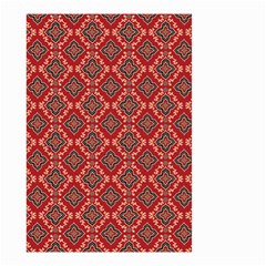 Illustrations Ajrak Abstract Design Pattern Small Garden Flag (two Sides) by Apenda