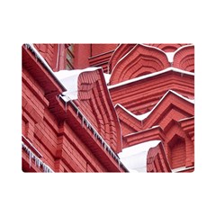 Monument State History Museum Building Premium Plush Fleece Blanket (mini) by Apenda