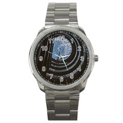 Building Ceiling Structure Dome Sport Metal Watch by Apenda