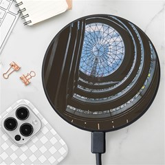 Building Ceiling Structure Dome Wireless Fast Charger(black) by Apenda