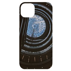 Building Ceiling Structure Dome Iphone 14 Plus Black Uv Print Case by Apenda