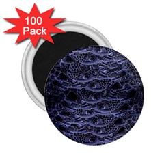 Alien Entrails Dark Print Design 2 25  Magnets (100 Pack)  by dflcprintsclothing