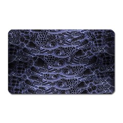 Alien Entrails Dark Print Design Magnet (rectangular) by dflcprintsclothing