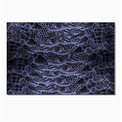 Alien Entrails Dark Print Design Postcard 4 x 6  (pkg Of 10) by dflcprintsclothing