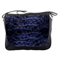 Alien Entrails Dark Print Design Messenger Bag