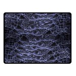 Alien Entrails Dark Print Design Two Sides Fleece Blanket (Small) 45 x34  Blanket Front