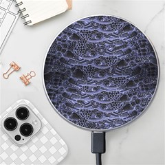 Alien Entrails Dark Print Design Wireless Fast Charger(white) by dflcprintsclothing