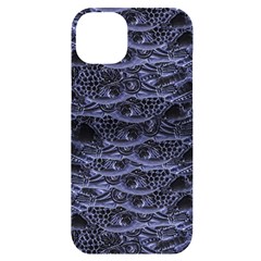 Alien Entrails Dark Print Design Iphone 14 Plus Black Uv Print Case by dflcprintsclothing