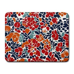 Colorfuleclecticfloralpattern Small Mousepad