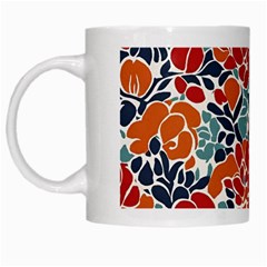 Colorfuleclecticfloralpattern White Mug