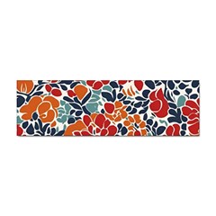 Colorfuleclecticfloralpattern Sticker Bumper (10 Pack)