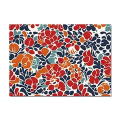 Colorfuleclecticfloralpattern Sticker A4 (100 Pack)