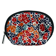 Colorfuleclecticfloralpattern Accessory Pouch (medium)