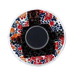 Colorfuleclecticfloralpattern On-the-go Memory Card Reader