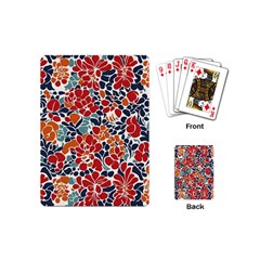 Colorfuleclecticfloralpattern Playing Cards Single Design (mini)