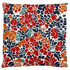 Colorfuleclecticfloralpattern Large Cushion Case (two Sides)