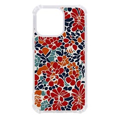 Colorfuleclecticfloralpattern Iphone 13 Pro Tpu Uv Print Case by BellaVistaTshirt02