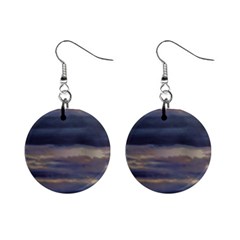 Twilight Serenade Print Mini Button Earrings by dflcprintsclothing