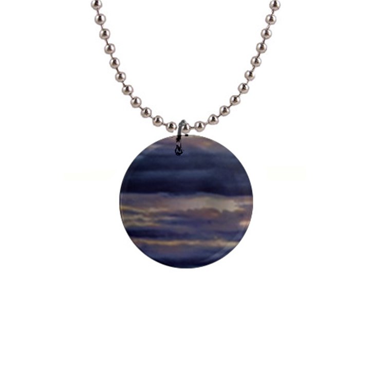 Twilight Serenade Print 1  Button Necklace