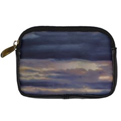 Twilight Serenade Print Digital Camera Leather Case by dflcprintsclothing