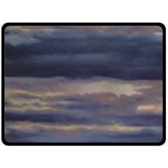 Twilight Serenade Print Two Sides Fleece Blanket (large) by dflcprintsclothing