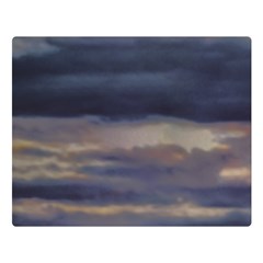 Twilight Serenade Print Premium Plush Fleece Blanket (large)