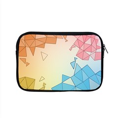 Background Pastel Geometric Lines Apple Macbook Pro 15  Zipper Case