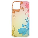 Background Pastel Geometric Lines iPhone 12 Pro max TPU UV Print Case Front