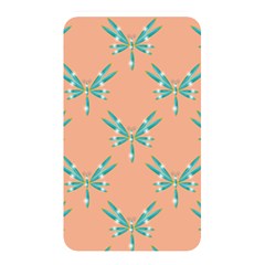 Turquoise Dragonfly Insect Paper Memory Card Reader (rectangular) by anzea